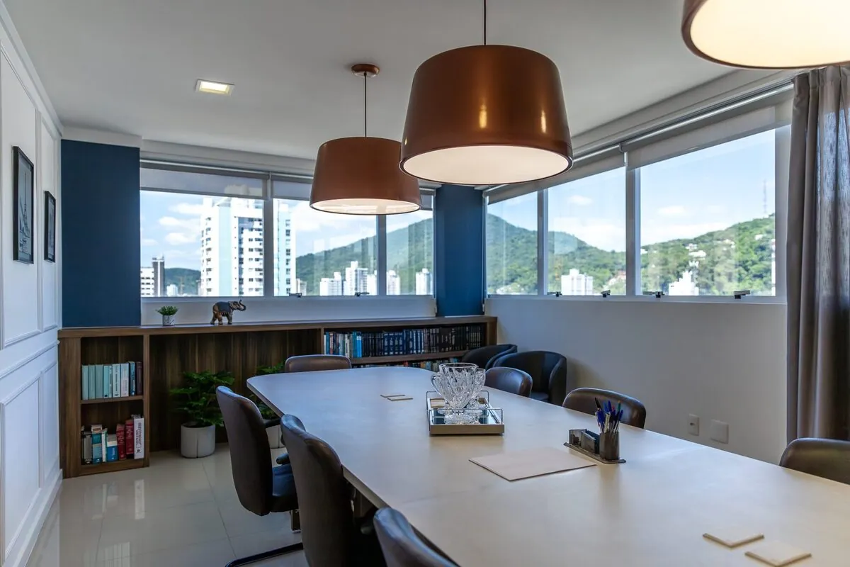Sala de reuniões do escritorio Julio Donato Advogados
